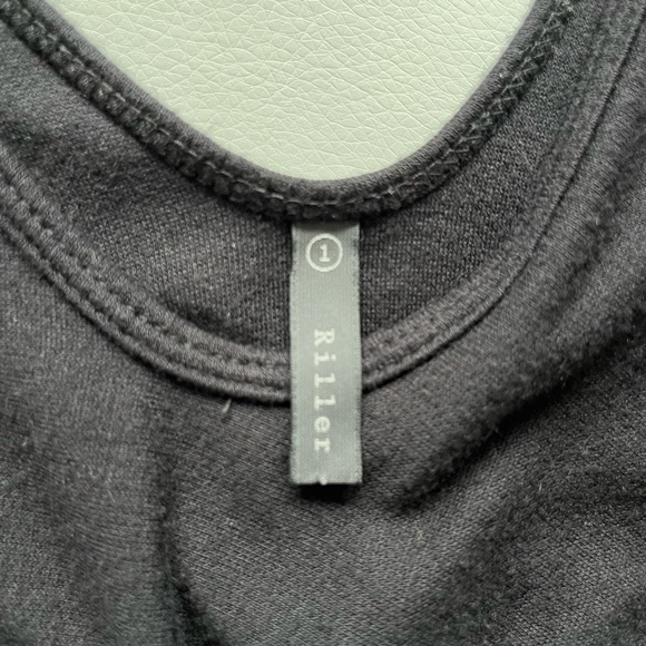 Riller & Fount Black Lycra Cotton Party Dress - Picture 7 of 7